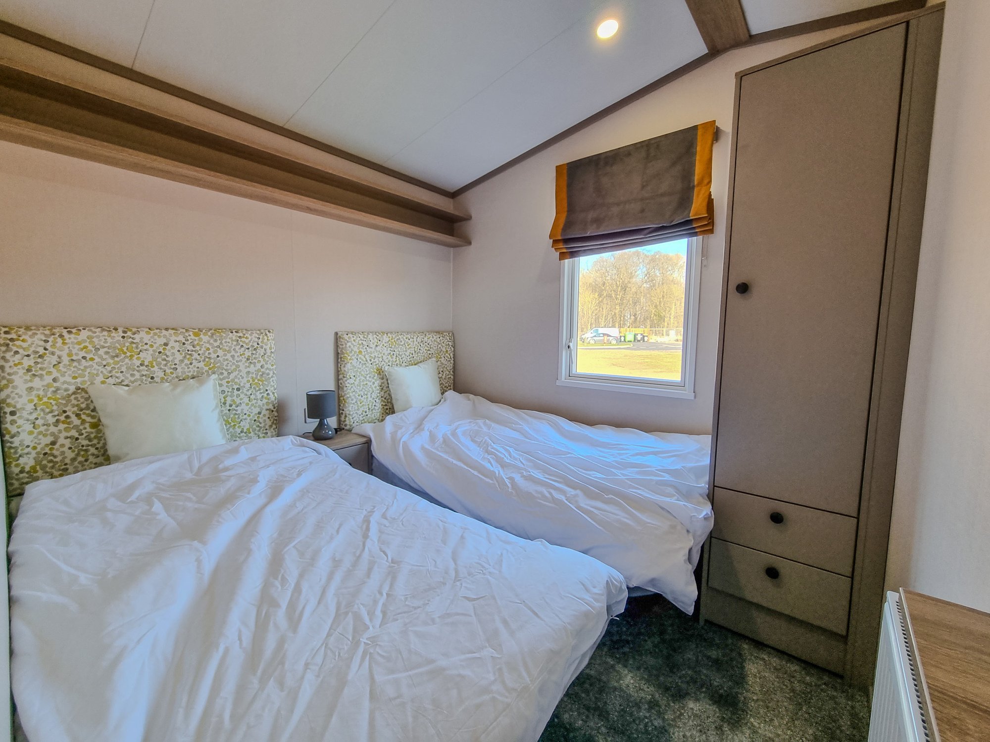 Victory Stonewood Twin Bedroom
