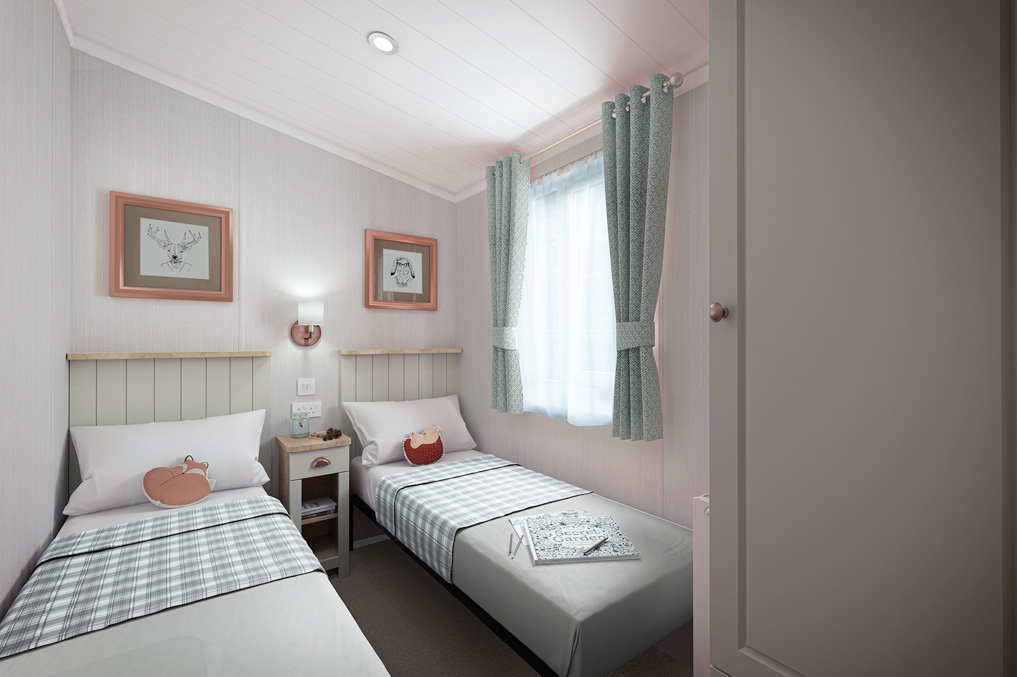 Swift Vendee Twin Bedroom